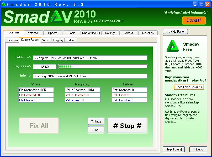 Smadav in Action