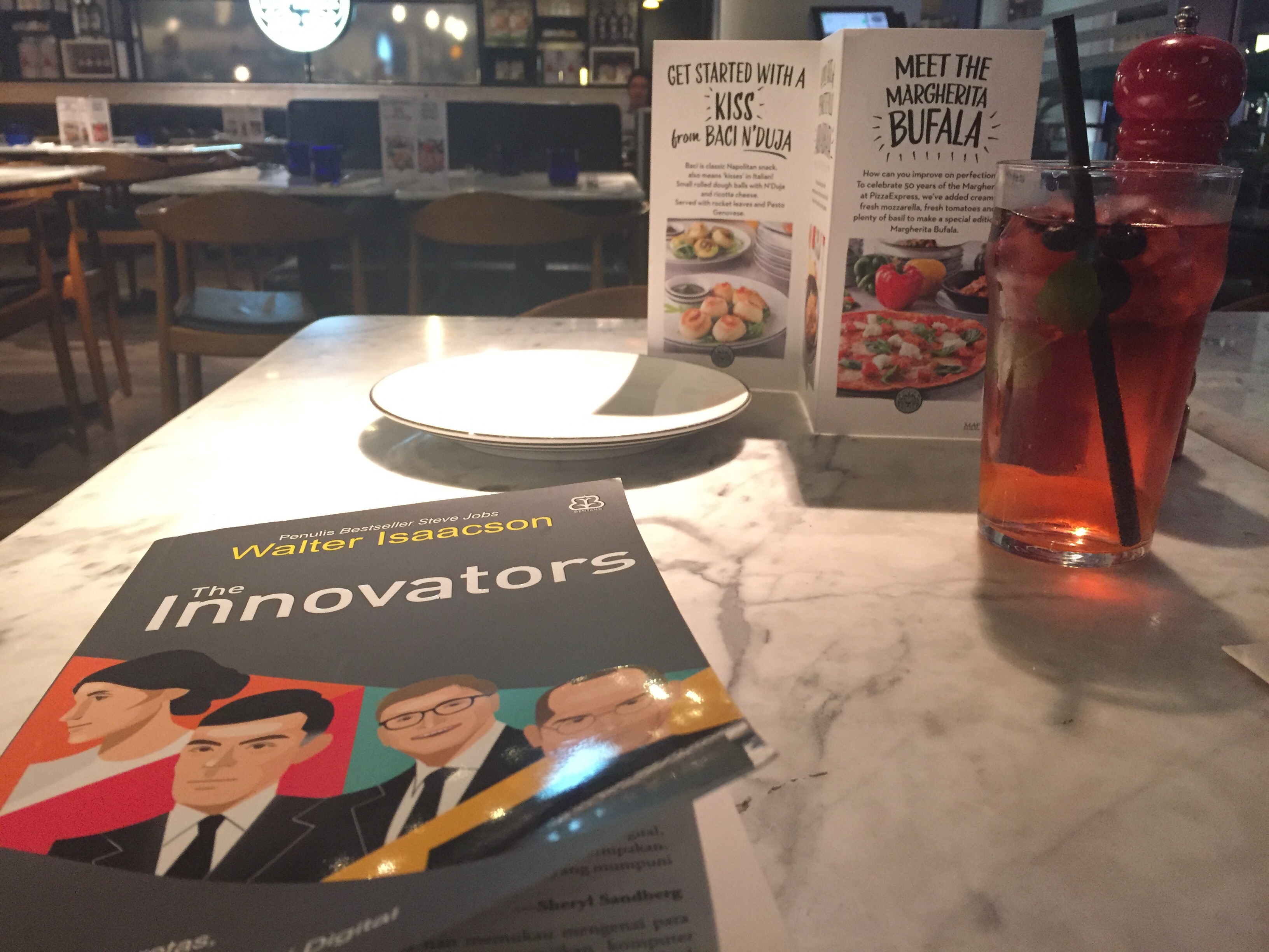 Book and good beverage