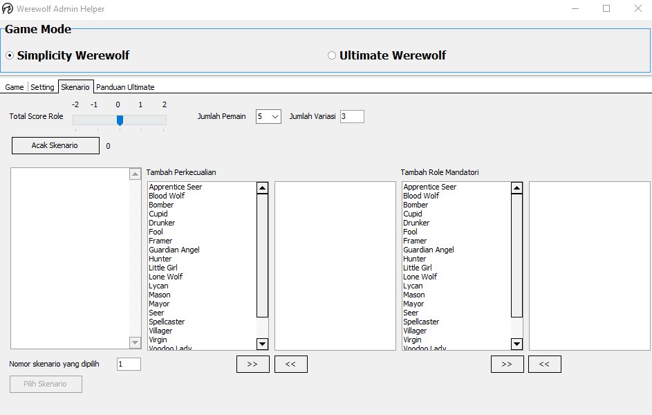 Panduan Penggunaan Aplikasi Werewolf Admin Helper v2.0 – Untold ...